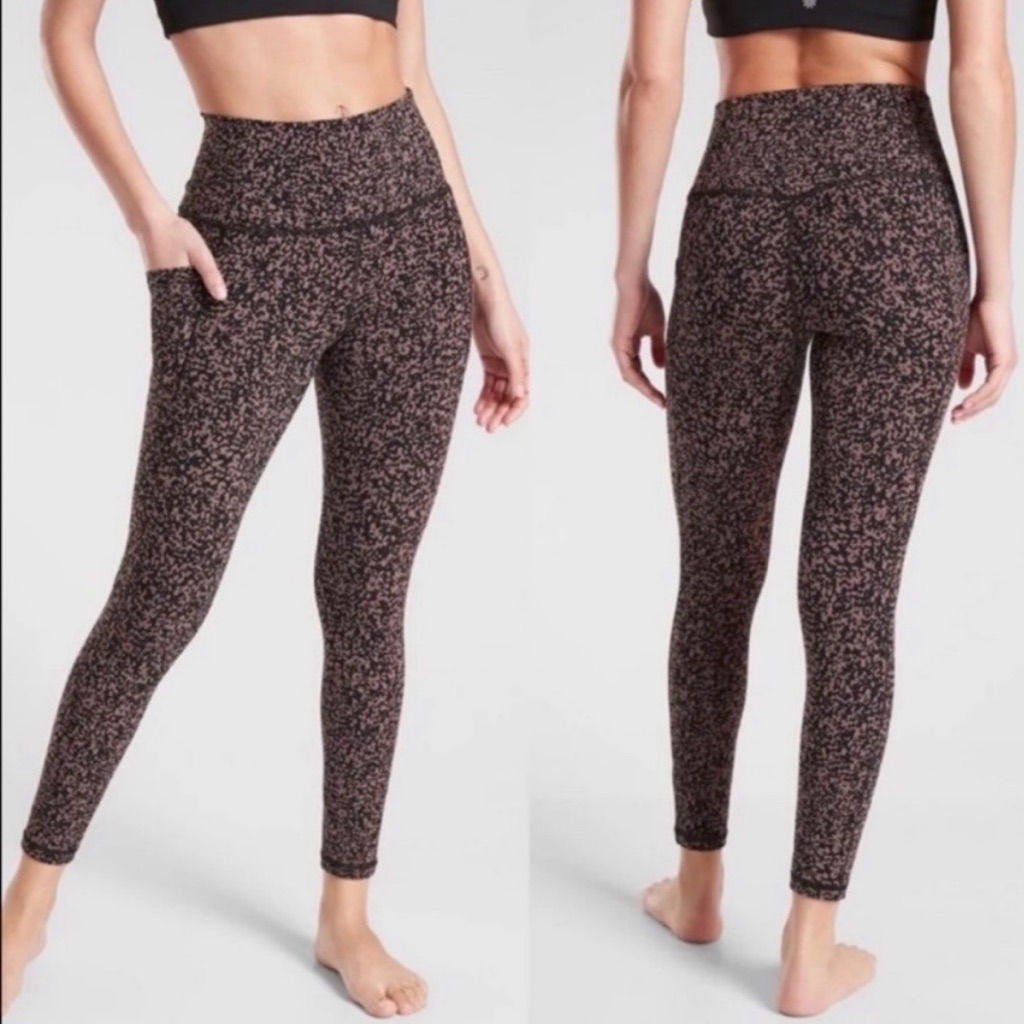 Euc Athleta Salutation Stash Pocket Ii Legging Size S Athleisure Quiet Luxury
